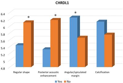 Sonographic Features of Triple-Negative Breast Carcinomas Are Correlated With mRNA–lncRNA Signatures and Risk of Tumor Recurrence